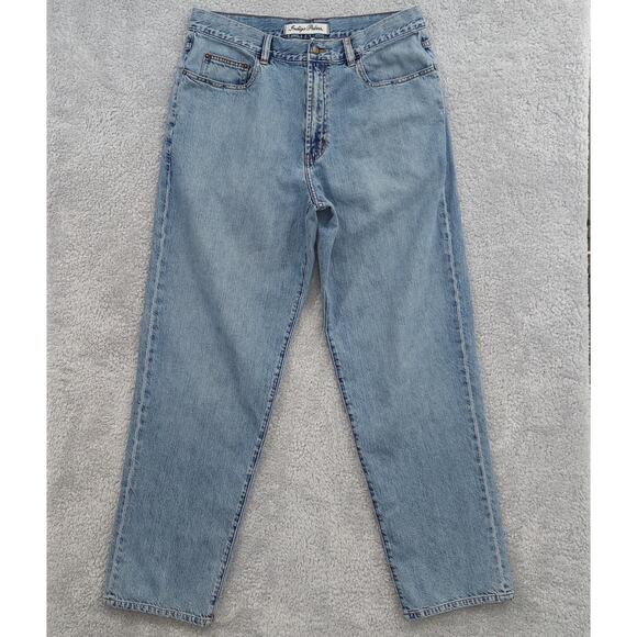 Tommy Bahama Indigo Palms Jeans Mens 36x34 (36x32fit) Denim Blue Relaxed Classic - Picture 1 of 16
